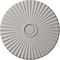 Ekena Millwork Shakuras Ceiling Medallion (For Canopies up to 5 1/2"), 29 1/2"OD x 2"P, Ultra Pure White CM30SHUWF - alternate 1